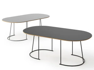 mesa grande muuto arejada Modelo 3D