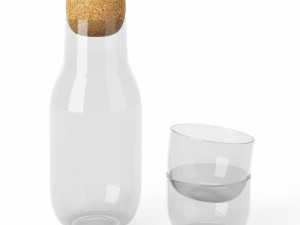 muuto corky carafe glass 3D Model