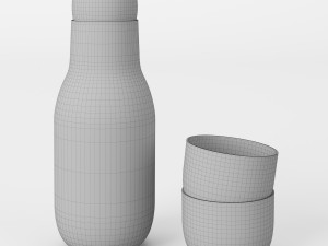muuto corky carafe glass 3D 模型