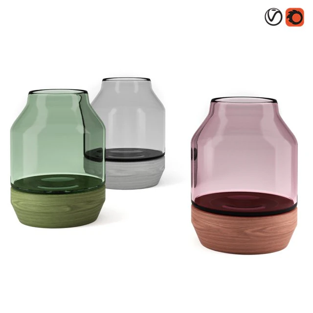muuto elevated vase 3D Model .c4d .max .obj .3ds .fbx .stl .blend 