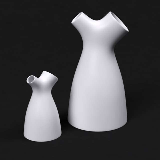 muuto flow milk jug Modelo 3D .c4d .max .obj .3ds .fbx .stl .blend 