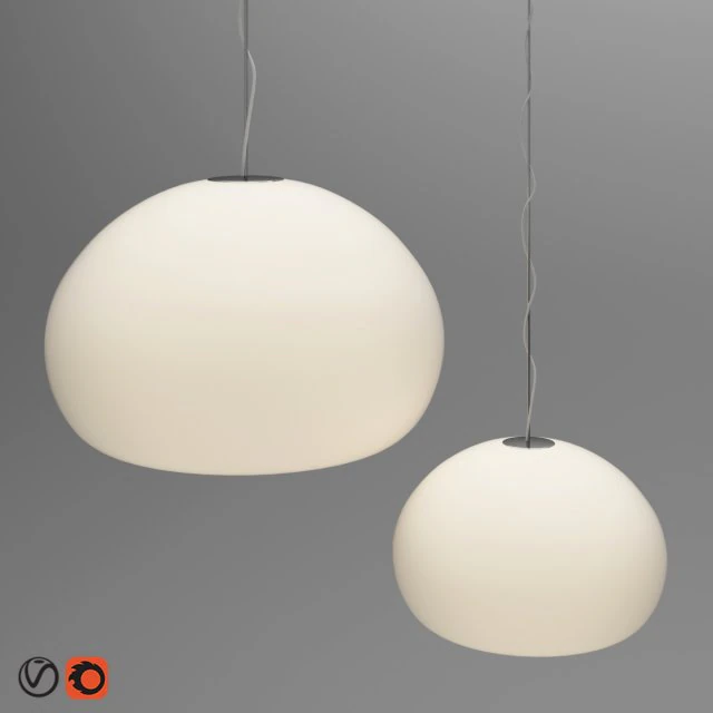 muuto fluid lamps 3D Model .c4d .max .obj .3ds .fbx .stl .blend 