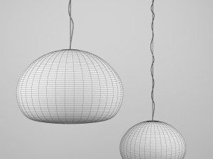 muuto fluid lamps Model 3D