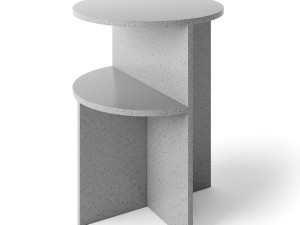 muuto halves side table 3Dモデル