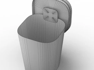 muuto hideaway basket 3D Model