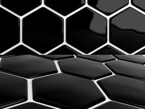 hexagon tiles 3D Model