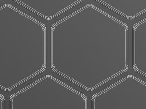 hexagon tiles 3Dモデル