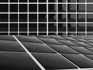 quadratische Fliesen 3D Modell