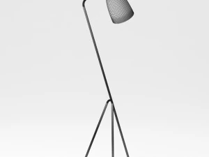 gubi grashoppa floor lamp 3D Model