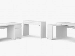 ikea malm table set 3D Model
