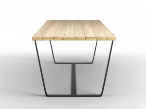 janua bb 11 clamp table 3D 模型
