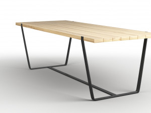 janua bb 11 clamp table 3D 模型