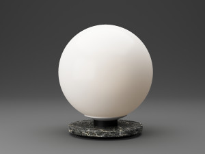 menu tr bulb lamp Modello 3D