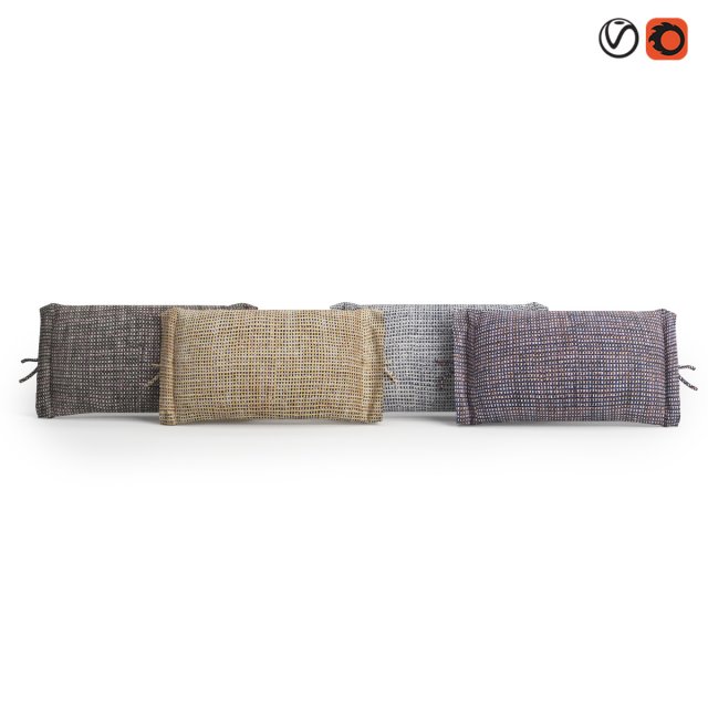 muuto accent cushion 3D मॉडल .c4d .max .obj .3ds .fbx .stl .blend 