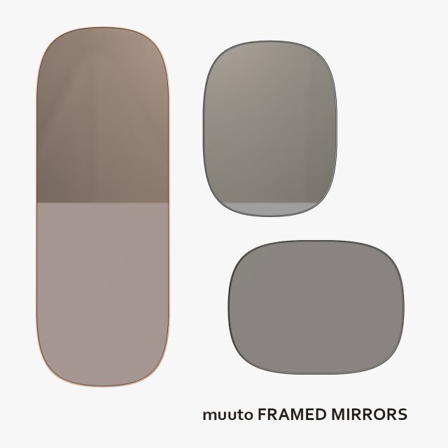 muuto framed mirrors Modelo 3D .c4d .max .obj .3ds .fbx .stl .blend 