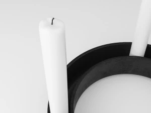muuto gloria candlestick 3D Model