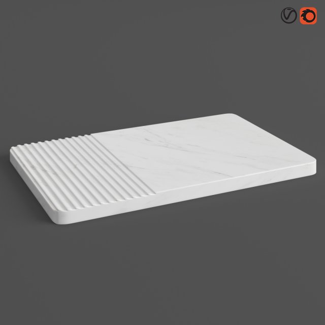 muuto groove plate 3D Model .c4d .max .obj .3ds .fbx .stl .blend 