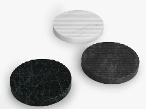 salvamanteles con ranura muuto Modelo 3D