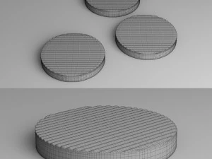muuto groove trivet 3D Model
