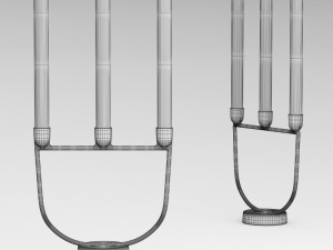 muuto open candelabra 3D-Modell
