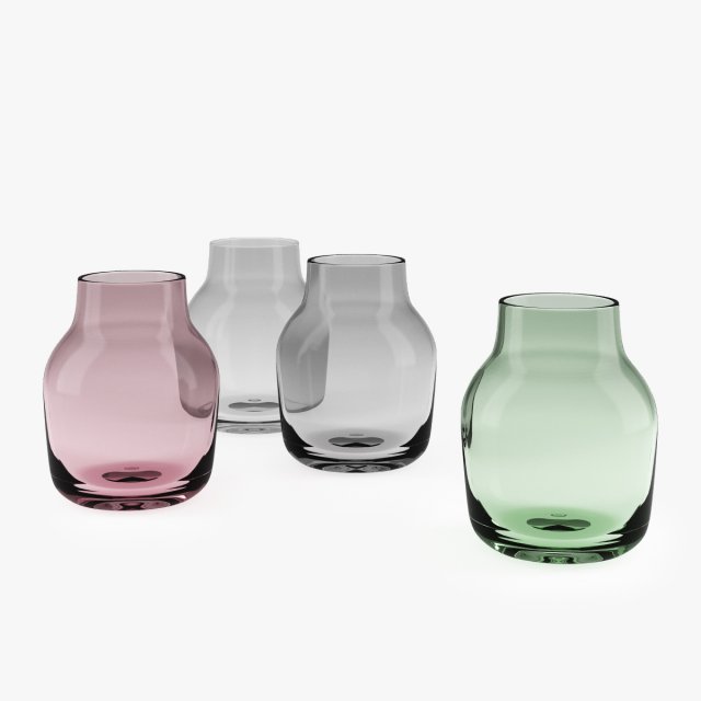 muuto silent vase 3D Model .c4d .max .obj .3ds .fbx .stl .blend