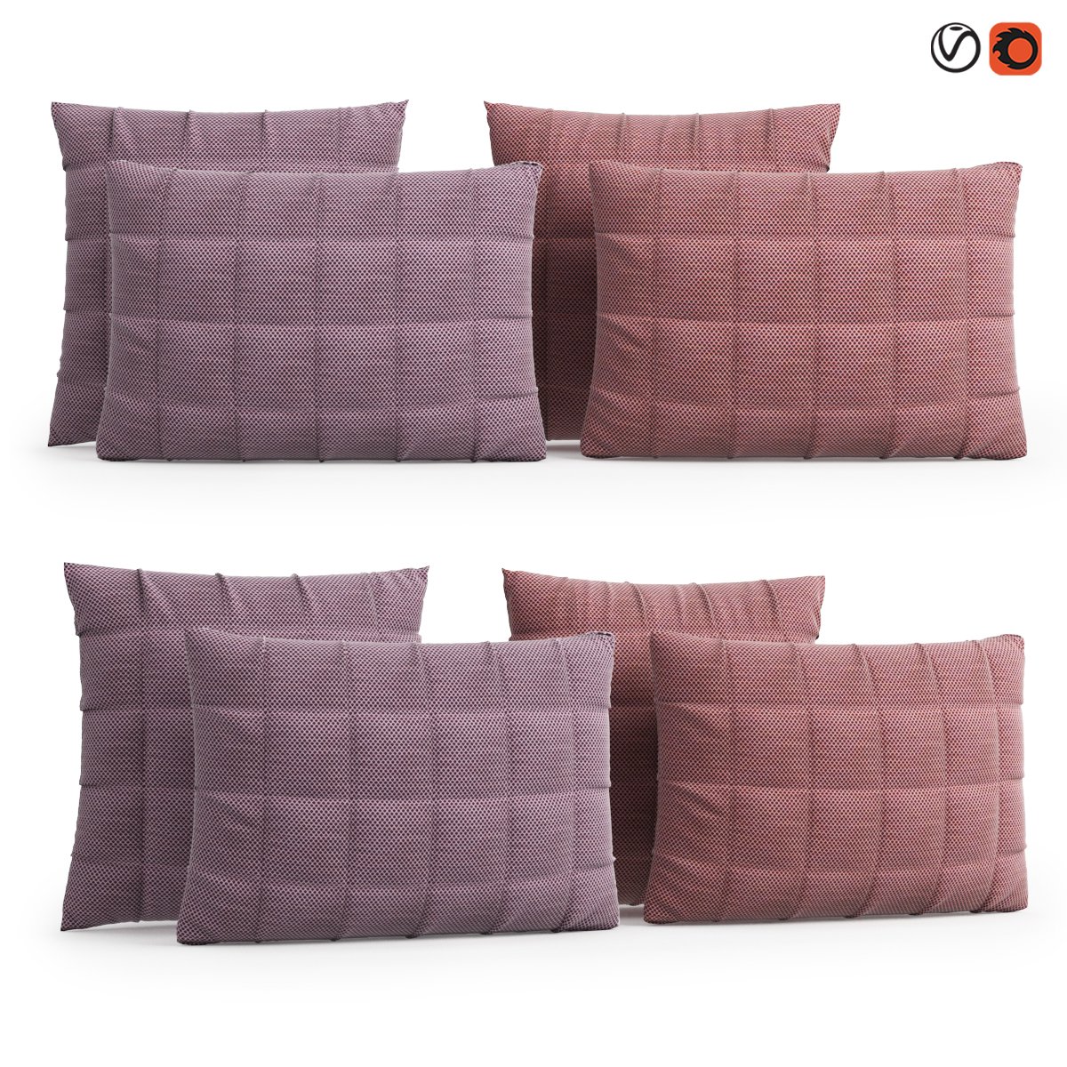 Are there three cushions