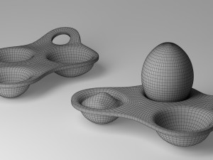muuto surface egg cup Model 3D