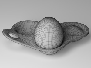 muuto surface egg cup Model 3D