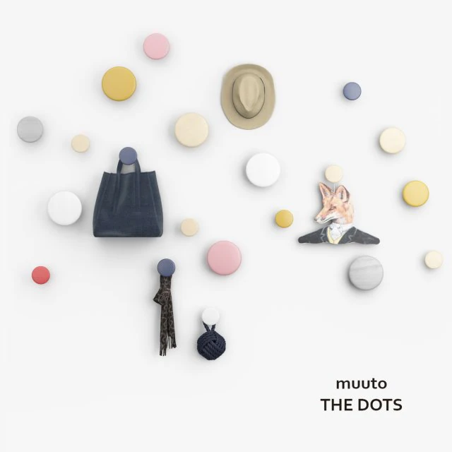 muuto the dots hookers 3D Model .c4d .max .obj .3ds .fbx .stl .blend 