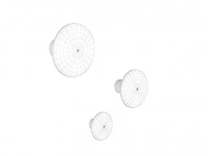 muuto the dots metal 3D Model