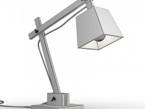 muuto wood lamp 3D-Modell