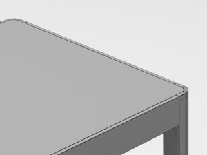 muuto workshop coffee table Model 3D