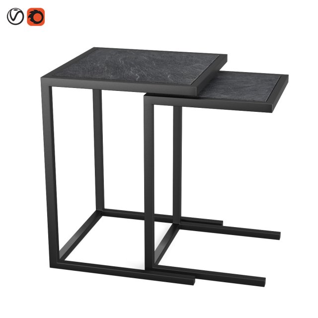 proximity nesting tables Model 3D .c4d .max .obj .3ds .fbx .stl .blend 