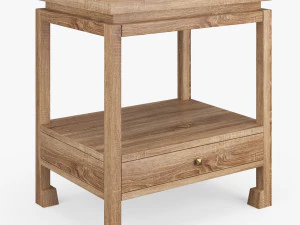 리즈 사이드 테이블 3D 모델