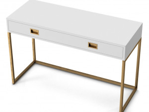 restoration hardware avalon desk Model 3D