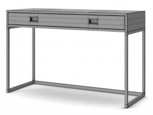 restoration hardware avalon desk 3D Model