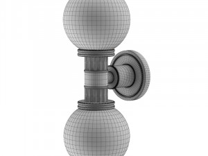 restoration hardware davenport sconce lamp 3D 模型