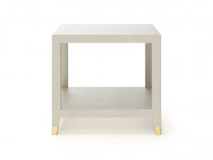 restoration hardware graydon shagreen square side table 3D Model