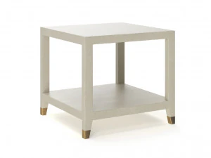 restoration hardware graydon shagreen square side table 3D Model