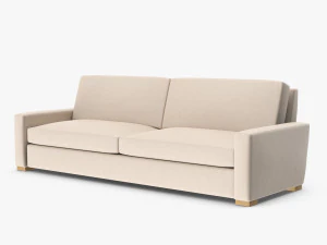 restoration hardware maxwell upholstered sofa 3D Model