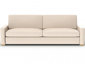 restoration hardware maxwell upholstered sofa 3D Model