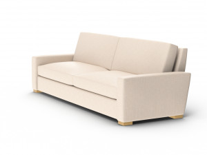 restoration hardware maxwell upholstered sofa 3D 모델