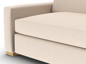 restoration hardware maxwell upholstered sofa 3D Model