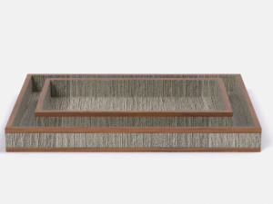 restoration hardware regency bath accessories pewter 3D Model