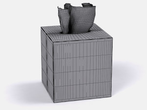 restoration hardware regency bath accessories pewter 3D Model