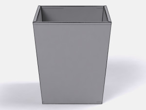 restoration hardware regency bath accessories pewter 3D Model