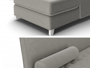 restoration hardware rylin lounge set Modelo 3D