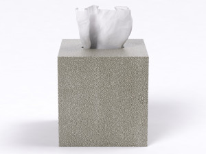 restoration hardware shagreen bath accessories smoke Modèle 3D