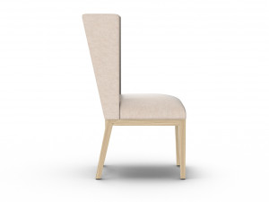 restoration hardware stewart fabric side chair 3D 模型