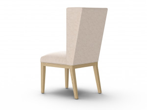 restoration hardware stewart fabric side chair 3D 模型